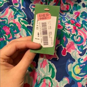 New Lilly Pulitzer strapless dress